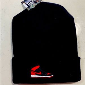 Black Scully with Sneaker logo